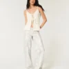 Lågmidjade baggyjeans i kamouflage Lågmidjade baggyjeans i kamouflage