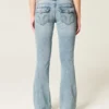Lågmidjade bootcut-jeans Lågmidjade bootcut-jeans