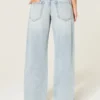 Lågmidjade, ljusblå baggy jeans Lågmidjade, ljusblå baggy jeans