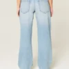 Lågmidjade, ljusblå baggy jeans Lågmidjade, ljusblå baggy jeans