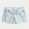 Lågmidjade, ljusblå, baggy jeansshorts 5″ Lågmidjade, ljusblå, baggy jeansshorts 5″