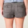 Lågmidjade twillshorts