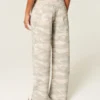 Lågmidjade Y2K Camo Baggy Jeans