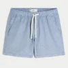 Linnenblandade shorts i midilängd Linnenblandade shorts i midilängd