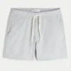 Linnenblandade shorts i midilängd Linnenblandade shorts i midilängd