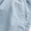 Linnenblandade shorts som dras på, halvhöga Linnenblandade shorts som dras på, halvhöga