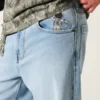 Ljus tvätt Astronaut Graphic Super Baggy Jeans Ljus tvätt Astronaut Graphic Super Baggy Jeans