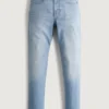 Ljus tvättade atletiska skinny jeans Ljus tvättade atletiska skinny jeans