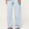 Ljus tvättade baggy jeans Ljus tvättade baggy jeans