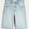 Ljus tvättade Dice Graphic Super Baggy Denim Shorts Ljus tvättade Dice Graphic Super Baggy Denim Shorts