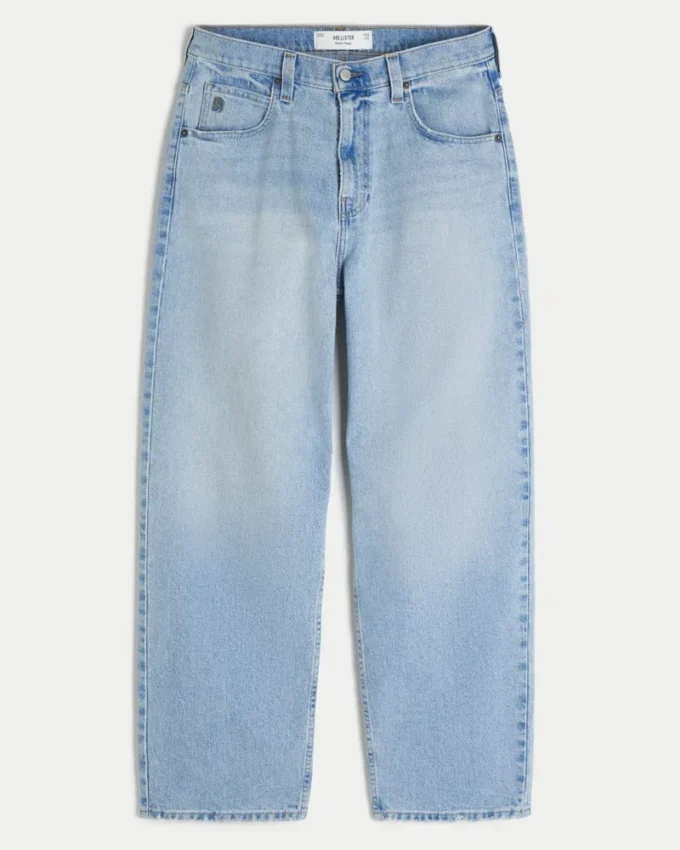 Ljus tvättade skaterbaggyjeans Ljus tvättade skaterbaggyjeans