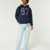 Ljusblå raka jeans Ljusblå raka jeans