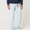 Ljusblå raka jeans Ljusblå raka jeans