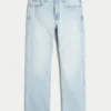 Ljusblå raka jeans Ljusblå raka jeans