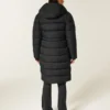 Lång pufferparkas Lång pufferparkas