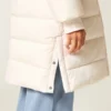 Lång pufferparkas Lång pufferparkas