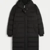 Lång pufferparkas Lång pufferparkas