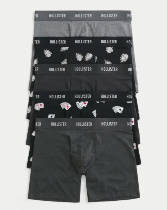 Längre boxershorts, 5-pack