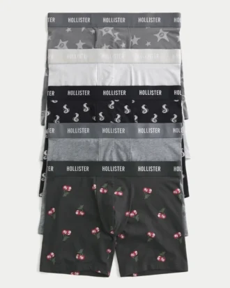 Längre boxershorts, 5-pack