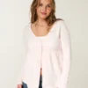 Långärmad Flyaway Babydoll-kofta