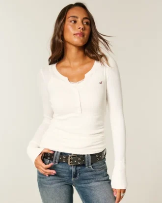 Långärmad Icon Henley