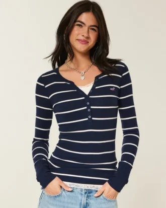 Långärmad Icon Henley