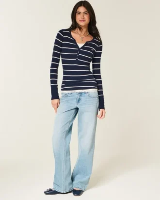 Långärmad Icon Henley