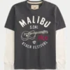 Långärmad T-shirt med lager på lager-design och logotyp Långärmad T-shirt med lager på lager-design och logotyp