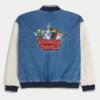 Looney Tunes grafisk jeansjacka
