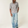 Mediumtvättade avslappnade bootcut-jeans Mediumtvättade avslappnade bootcut-jeans