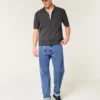 Mediumtvättade lösa jeans Mediumtvättade lösa jeans