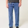 Mediumtvättade lösa jeans Mediumtvättade lösa jeans