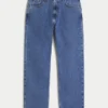 Mediumtvättade lösa jeans Mediumtvättade lösa jeans