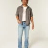 Mediumtvättade raka jeans Mediumtvättade raka jeans