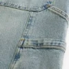 Mediumtvättade superbaggy Painter-jeans