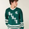 Michigan State University Spartans grafisk hockeytröja Michigan State University Spartans grafisk hockeytröja