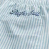 Mid-Thigh Seersucker Volley Swim Shorts Mid-Thigh Seersucker Volley Swim Shorts