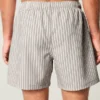 Mid-Thigh Seersucker Volley Swim Trunks Mid-Thigh Seersucker Volley Swim Trunks