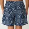 Mid-Thigh Seersucker Volley Swim Trunks Mid-Thigh Seersucker Volley Swim Trunks