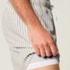 Mid-Thigh Seersucker Volley Swim Trunks Mid-Thigh Seersucker Volley Swim Trunks