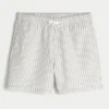 Mid-Thigh Seersucker Volley Swim Trunks Mid-Thigh Seersucker Volley Swim Trunks