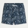 Mid-Thigh Seersucker Volley Swim Trunks Mid-Thigh Seersucker Volley Swim Trunks