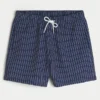 Mid-Thigh Seersucker Volley Swim Trunks Mid-Thigh Seersucker Volley Swim Trunks