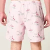 Mid-Thigh Seersucker Volley Swim Trunks Mid-Thigh Seersucker Volley Swim Trunks