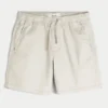 Mid-Thigh Twill Pull-On Shorts Mid-Thigh Twill Pull-On Shorts