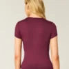 Mjuk stretchig, sömlös baby-T-shirt