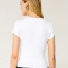 Mjuk stretchig sömlös baby-T-shirt