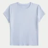 Mjuk stretchig sömlös baby-T-shirt