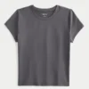 Mjuk stretchig, sömlös baby-T-shirt