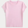 Mjuk stretchig sömlös baby-T-shirt